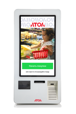 Касса самообслуживания АТОЛ КСО 4271 (27", i5-1135G7, SSD, 4/240GB), Wi-Fi, без ОС, 72CJ.