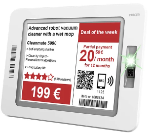 Электронный ценник Pricer SmartTAG HD 110